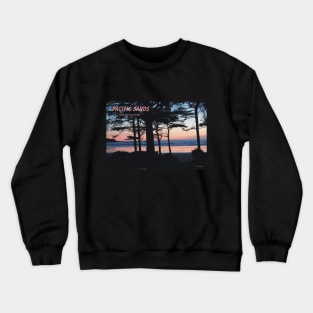 West Coast BC Canada . Crewneck Sweatshirt